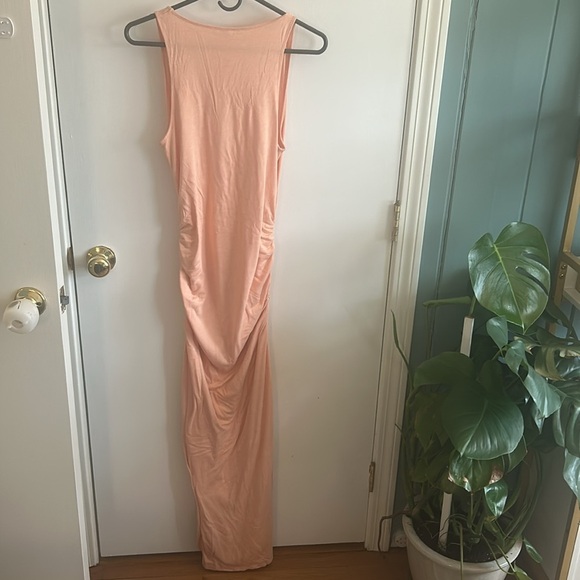 Victoria's Secret Pink Ruched Sheath Maxi Dress - Picture 4 of 7